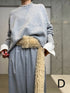 fur tail belt
